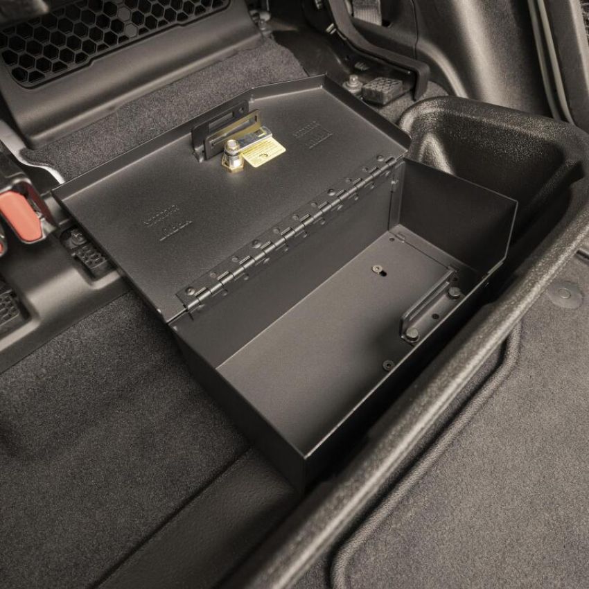 Tuffy Products 368-01 Tuffy Jeep Gladiator Compact Underseat Lockbox W/ Keyed Lock