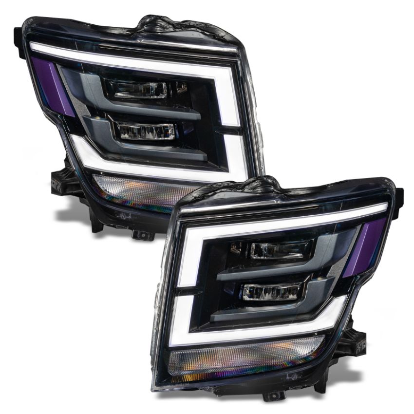 Oracle Lighting 1463-504 2021-2022 Nissan Titan ColorSHIFT(tm) RGB+W Headlight DRL Upgrade