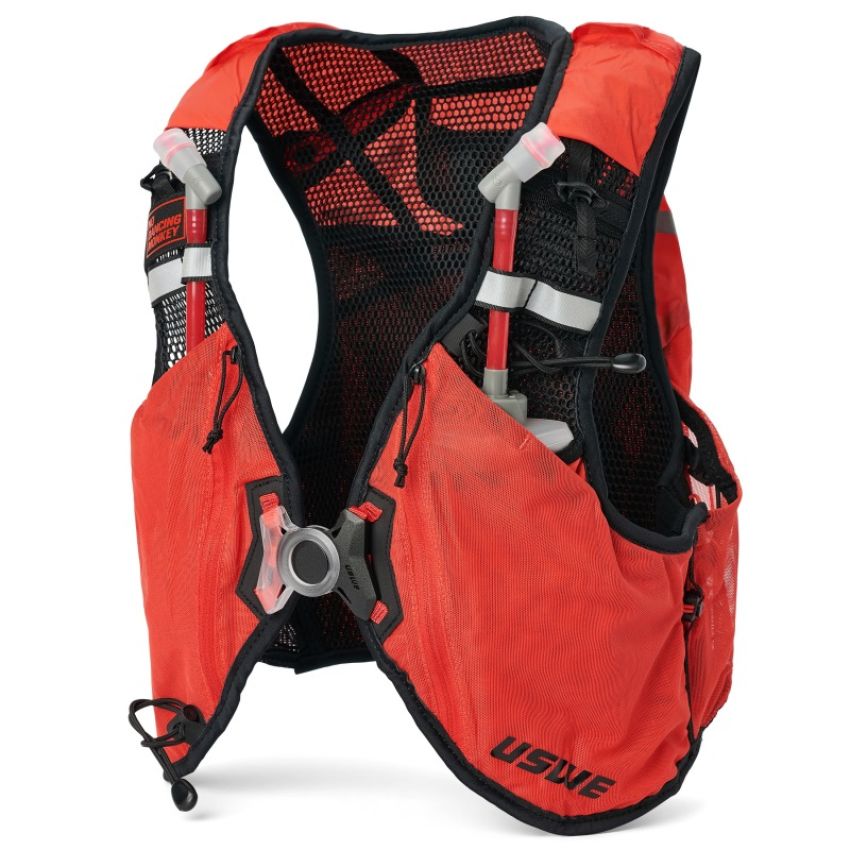 USWE 2140124602 Pace Trail Running Vest 14L  Red - Small