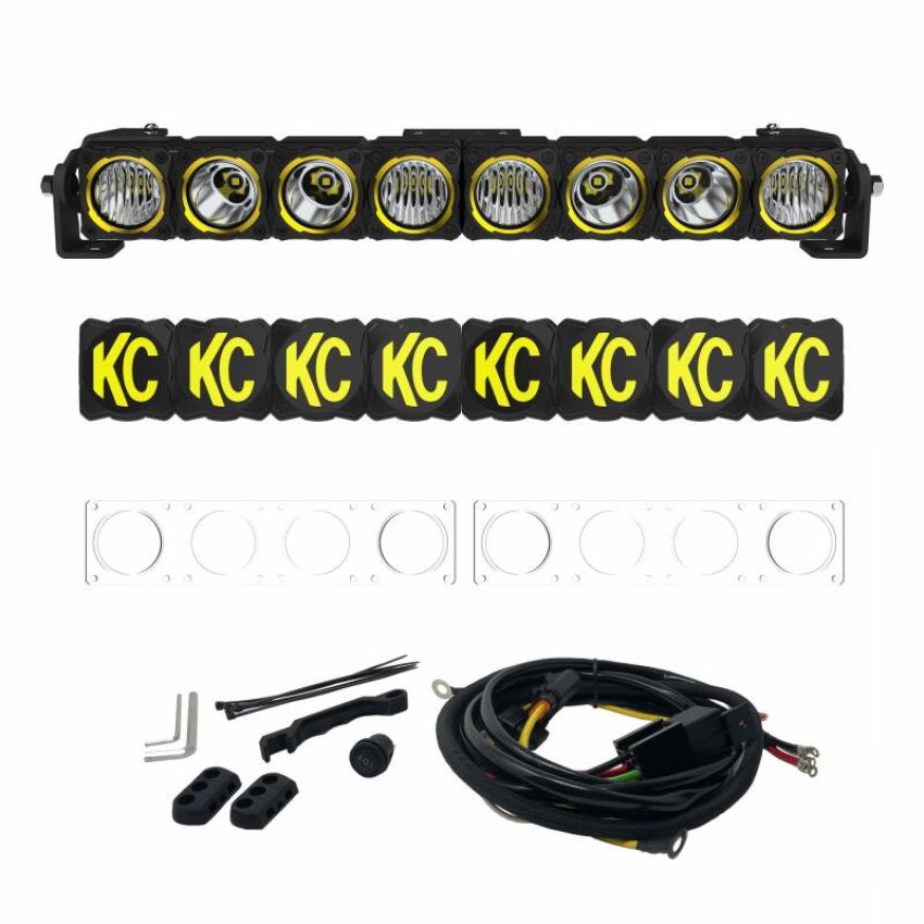KC HiLiTES 292 FLEX ERA LED Light Bar - 20 Inch Master Kit
