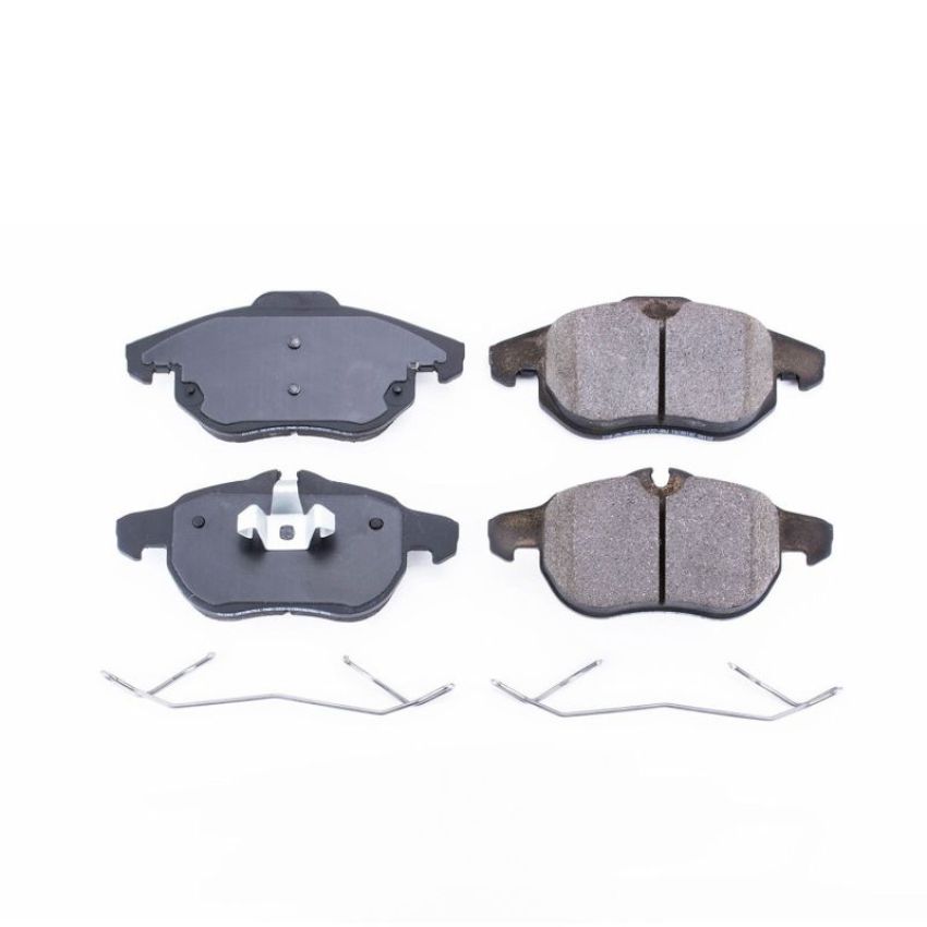 PowerStop 17-1106 PowerStop - Z17 Low-Dust Ceramic Brake Pads with Hardware