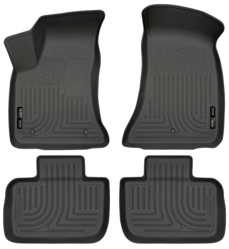 HUSKY LINERS HSK98061 11-  Dodge Charger Front /2nd Floor Liners Black