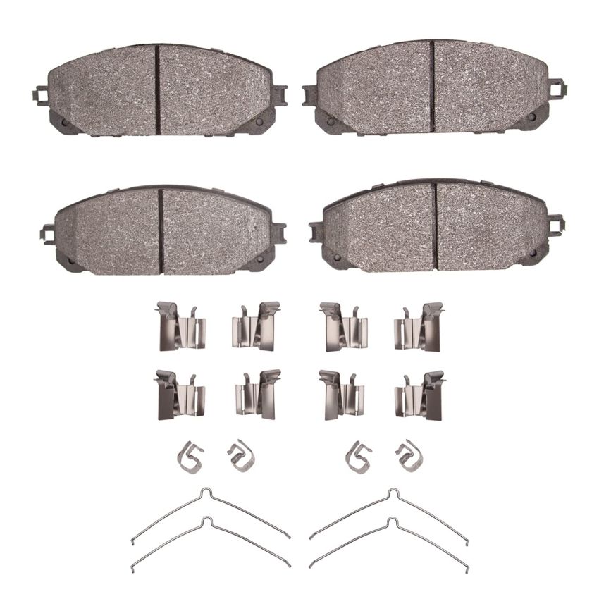 Dynamic Friction 1400-1843-01 Brake Pad Kt