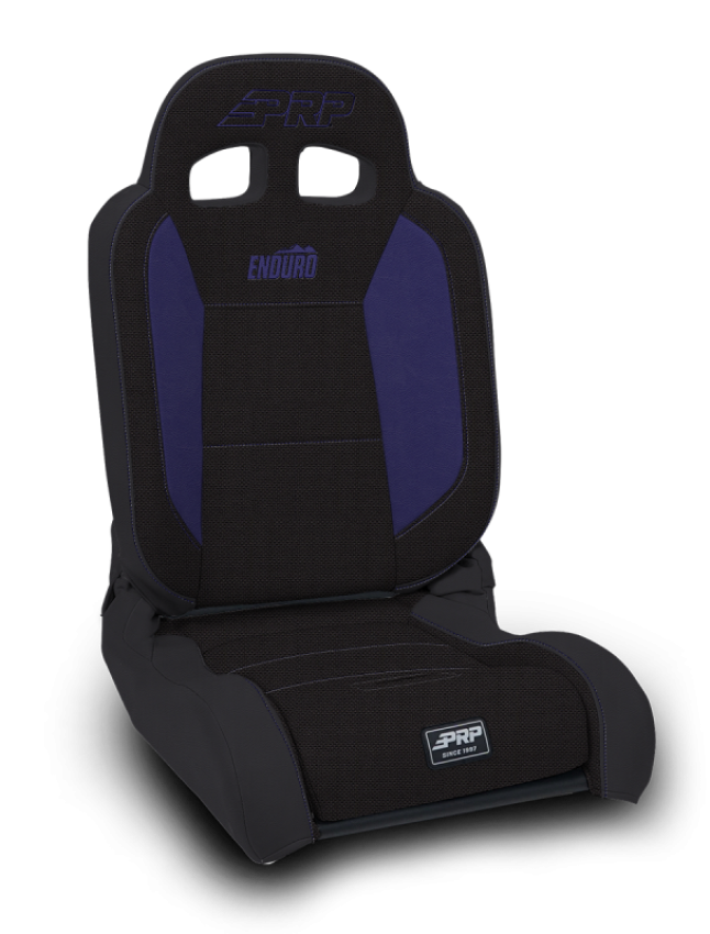 PRP Seats A8701044-50-M PRP EnduroDaily Reclining Suspension Seat - Black/Purple Tweed - Driver