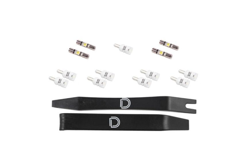 Diode Dynamics DD0507 11-21 Jeep Grand Cherokee Interior LED Kit Cool White Stage 1