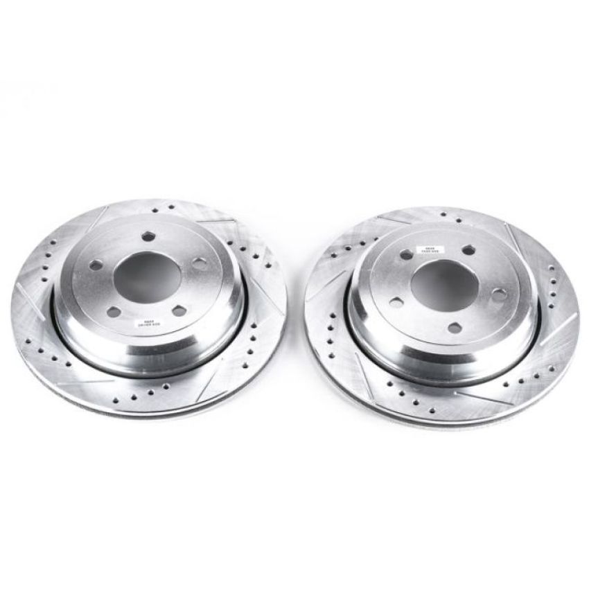 PowerStop AR8165XPR PowerStop Evolution Performance Drilled, Slotted & Plated Brake Rotor Pair