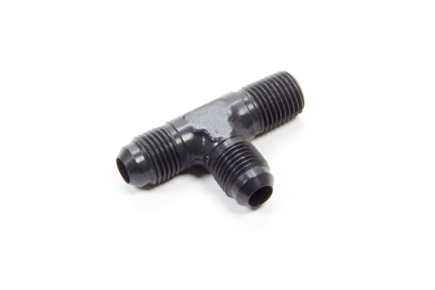AEROQUIP AERFCM5125 Alum Run Tee #6 Flare 1/4in Black