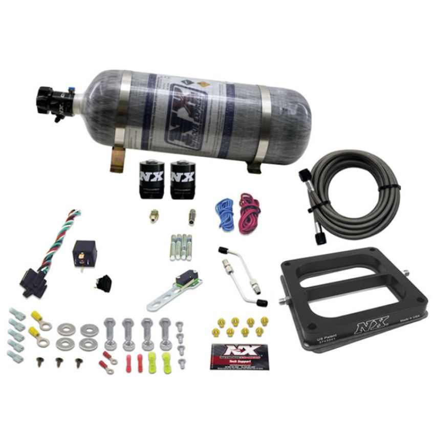 Nitrous Express 30075-12 Dominator/ALCOHOL (50-100-150-200-250-300HP) WITH COMPOSITE BOTTLE