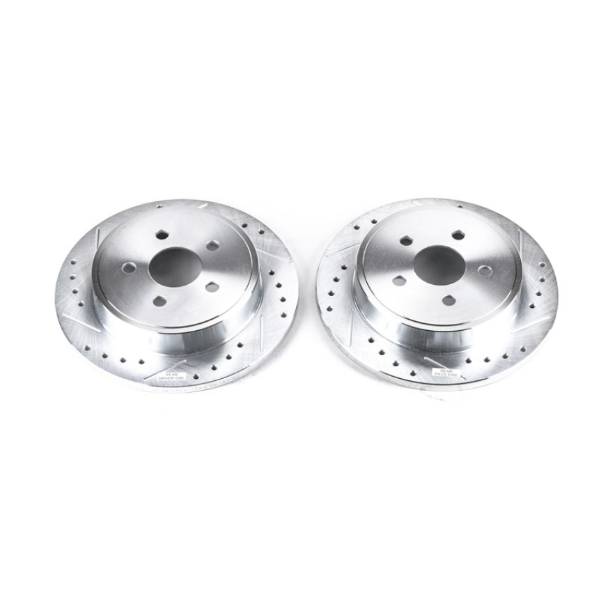 PowerStop AR8353XPR PowerStop Evolution Performance Drilled, Slotted & Plated Brake Rotor Pair
