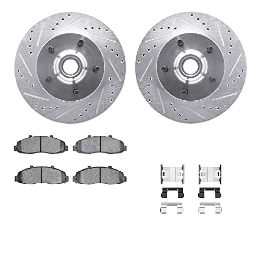 Dynamic Friction 7512-54113 Rotor Kit