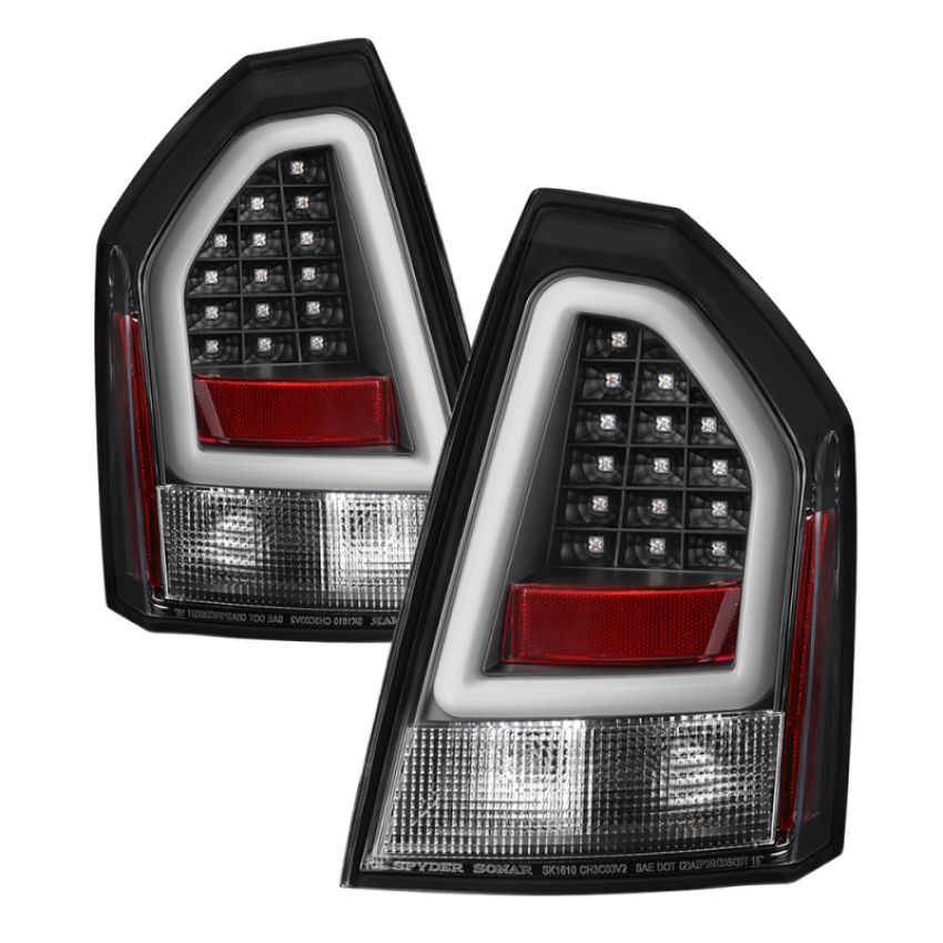 SPYDER 5083326 LED Tail Lights - Version 2 - Black