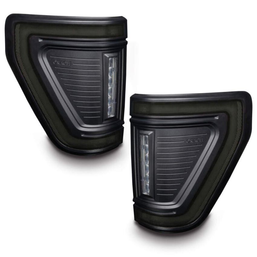 ORACLE Lighting 5910-504-T 21-24 Ford F-150 (Black Series) Flush Style LED Tail Lights