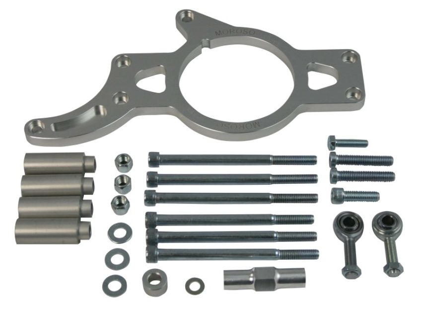 Moroso 63827 Chevrolet Small Block Alternator Mount -  Water Pump - 93mm Alternator