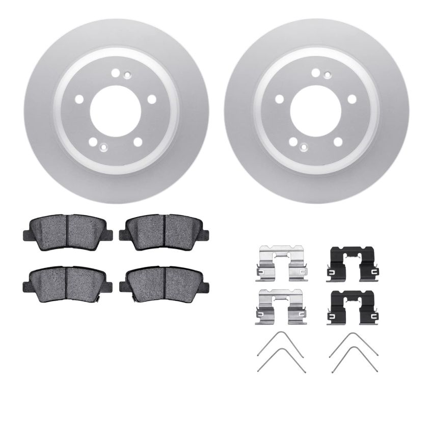 Dynamic Friction 4512-21053 Rotor Kit