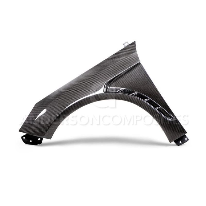 Anderson Composites AC-FF16FDFO-GR 2016+ Focus Type-GR Vented Carbon Fiber Fenders .04in Wider (Pair)