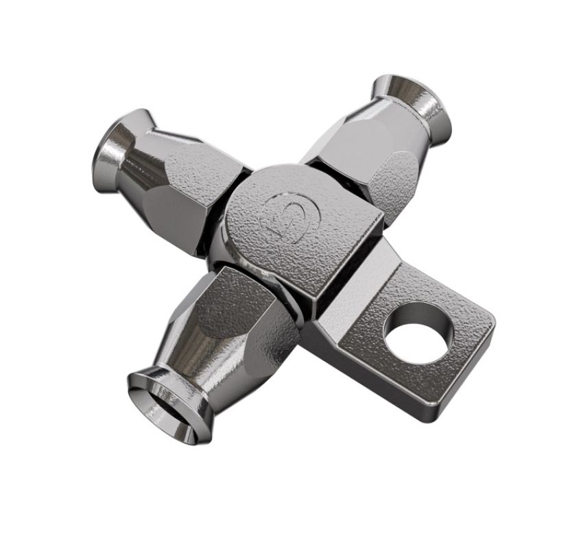Goodridge P5136-03C T-Piece w/Locating Tab