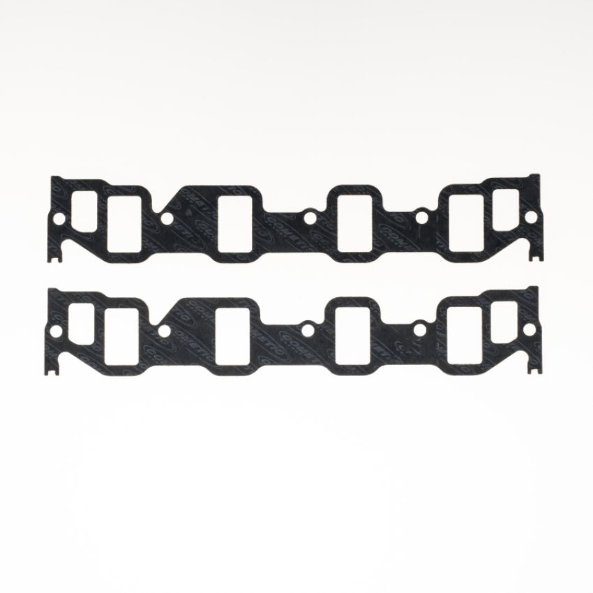 Cometic Gasket C5137-125 Cometic Ford FE V8 .125in Fiber Intake Mani Gskt Set-1.408in x 2.345in Rectangle Port