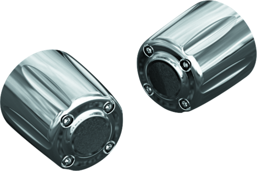 Kuryakyn 6238 Grip End Weights Chrome
