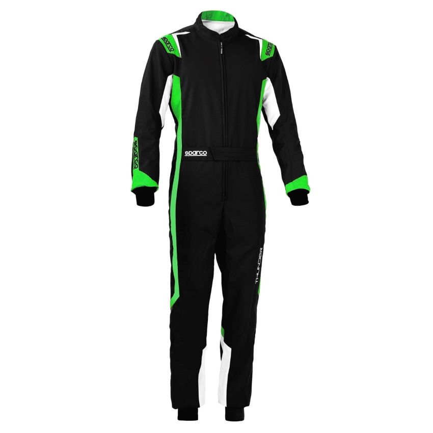 SPARCO SCO002342NRVF1S Suit Thunder Small Black / Green