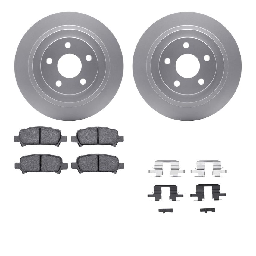 Dynamic Friction 4512-13074 Rotor Kit