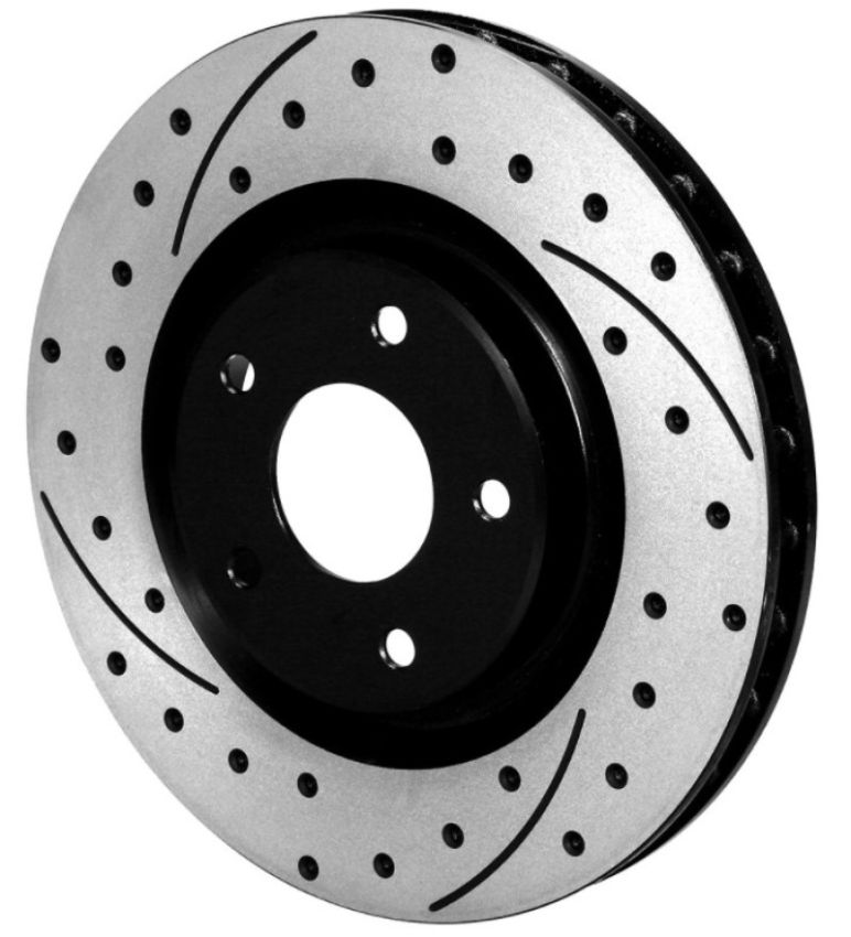 Wilwood 160-14043-BK Rotor-Front-SRP-C5/C6 Vette L/H-BLK 12.80 x 1.25 - 5 x 4.76