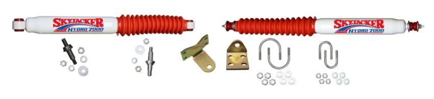 Skyjacker 7255 DUAL STAB KT WHITE W/RED BO