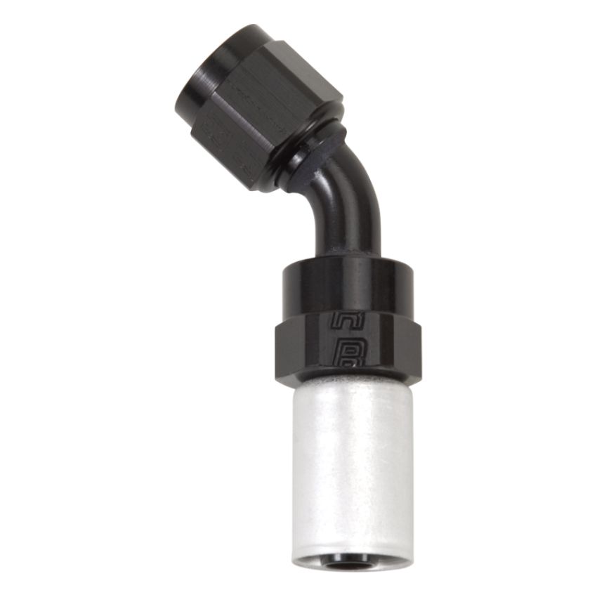 RUSSELL RUS610533 #8 45 Deg Hose Fitting P/C Crimp-On