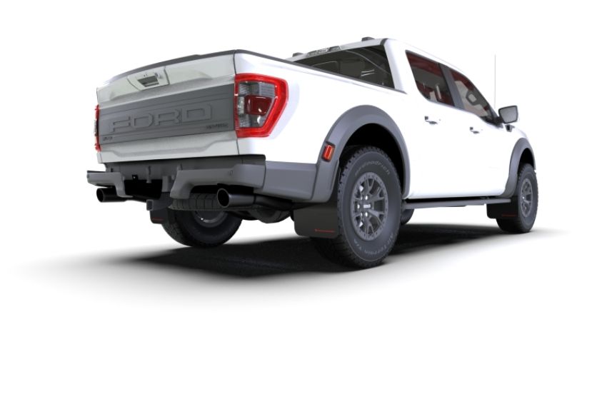 Rally Armor MF73-UR-BLK-RD Black Mud Flap/Red Logo
