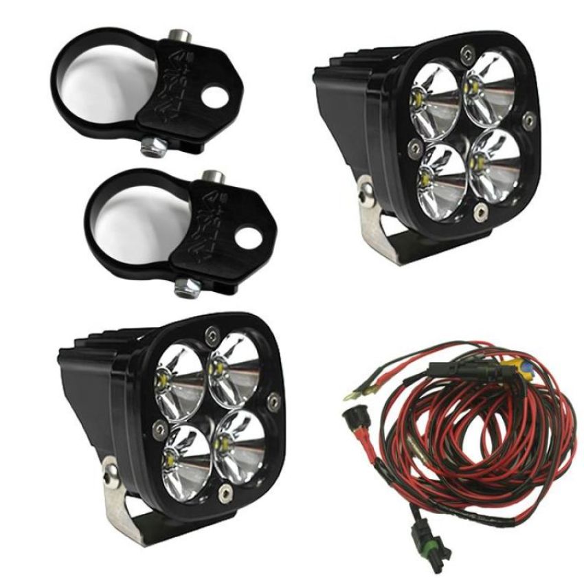 Baja Designs 497108 PowerSports Squadron Pro Vertical Mount Light Kit