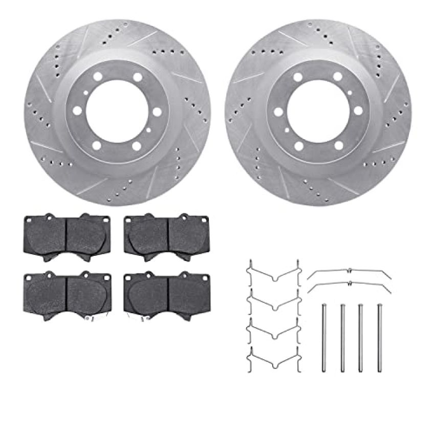 Dynamic Friction 7212-76008 Rotor Kit