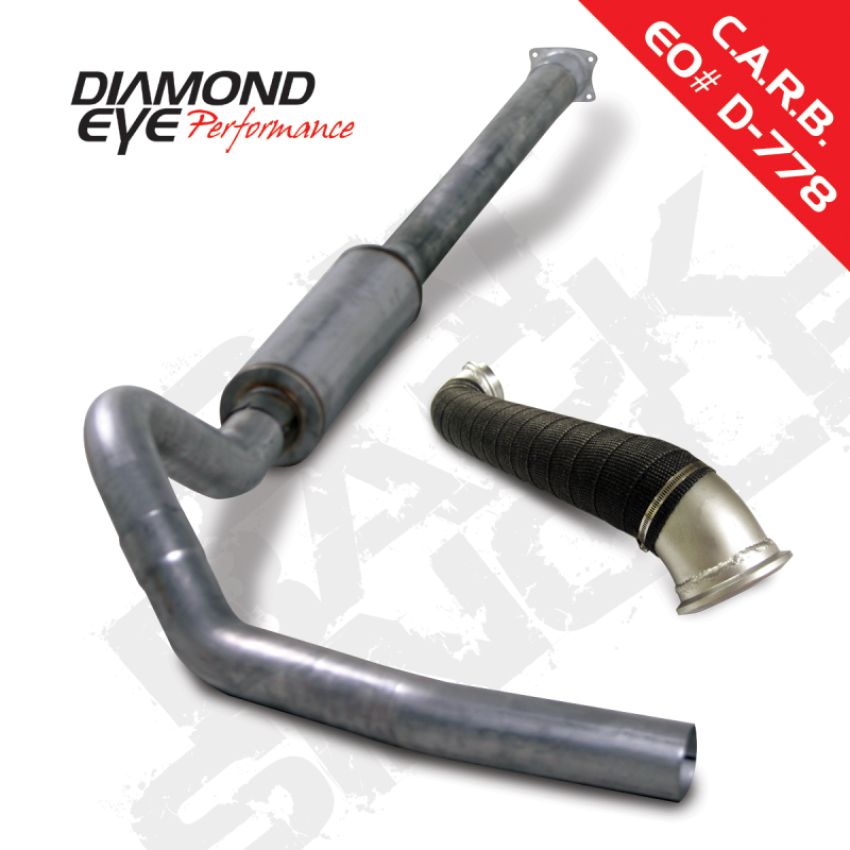 Diamond Eye Performance K4120S Diamond Eye KIT 4in CBSGL w/ TDP SS 04-05 Chevy/GMC 6.6L Duramax 2500/3500