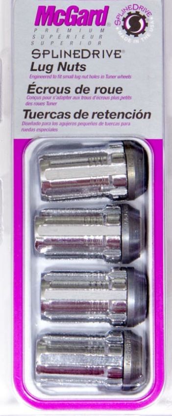 McGard (65357 12MM-1.5 SPLINEDRIVE WITH RED CAP)