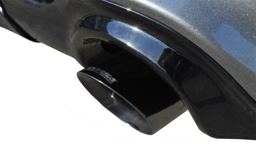 CORSA Performance 14466BLK Corsa 2012-2013 Jeep Grand Cherokee 6.4L V8 Black Sport Cat-Back Exhaust