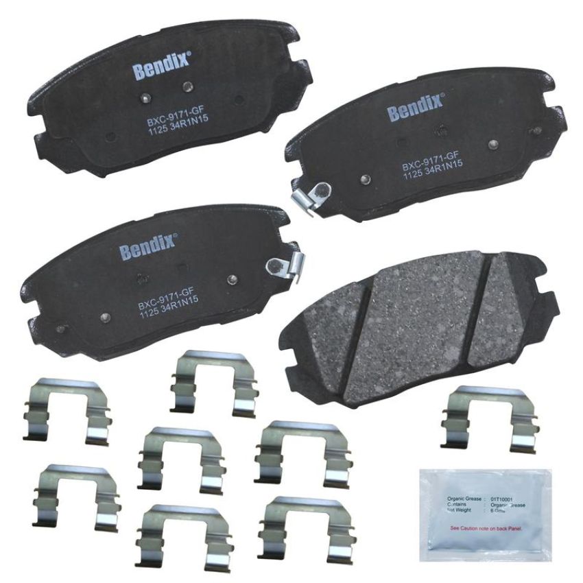 Bendix Friction CFC1125 BENDIX Premium Copper-Free