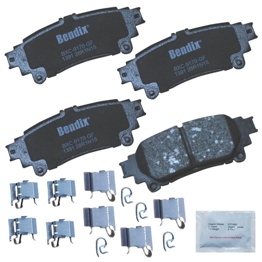 Bendix Friction CFC1391 BENDIX Premium Copper-Free