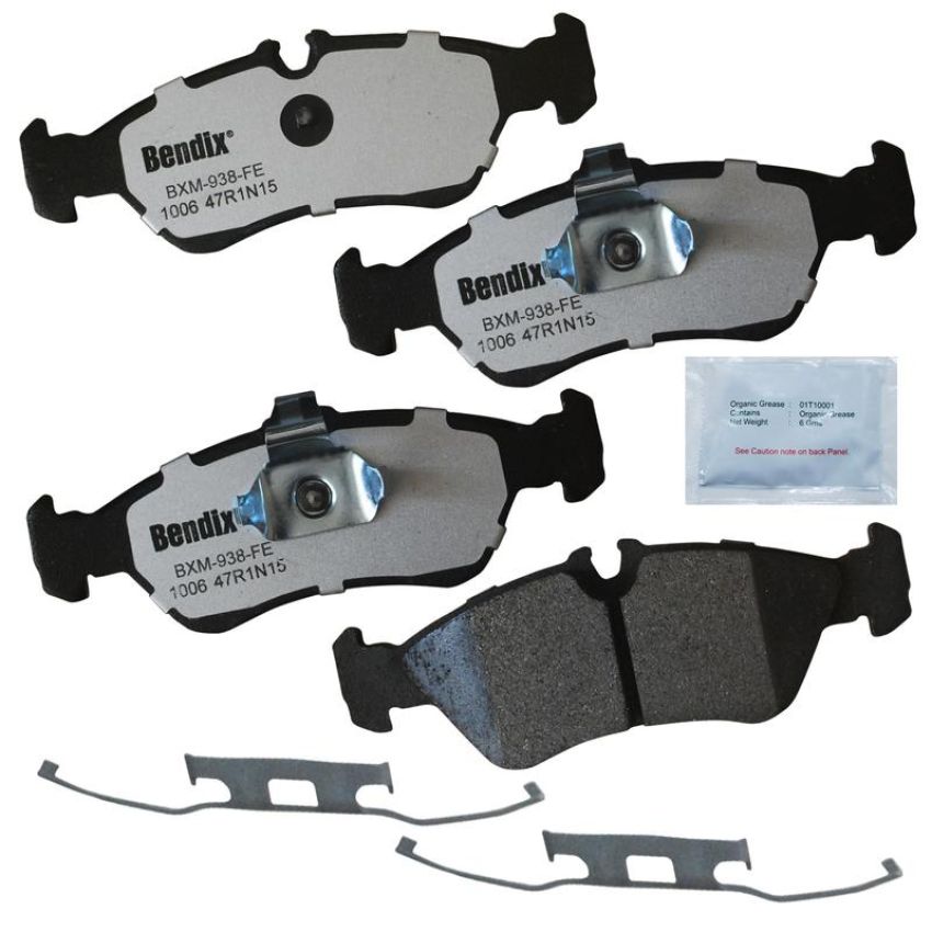 Bendix Friction MKD1006FM BENDIX Fleet MetLok Brake Pad