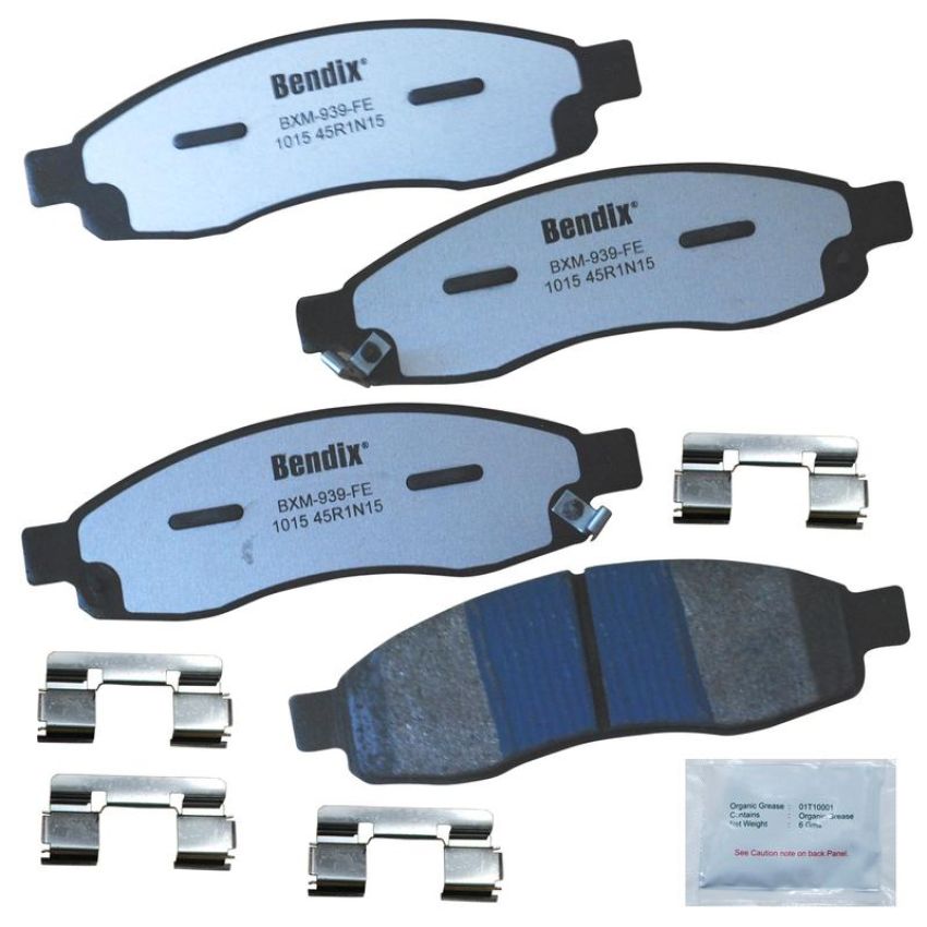 Bendix Friction MKD1015FM BENDIX Fleet MetLok Brake Pad