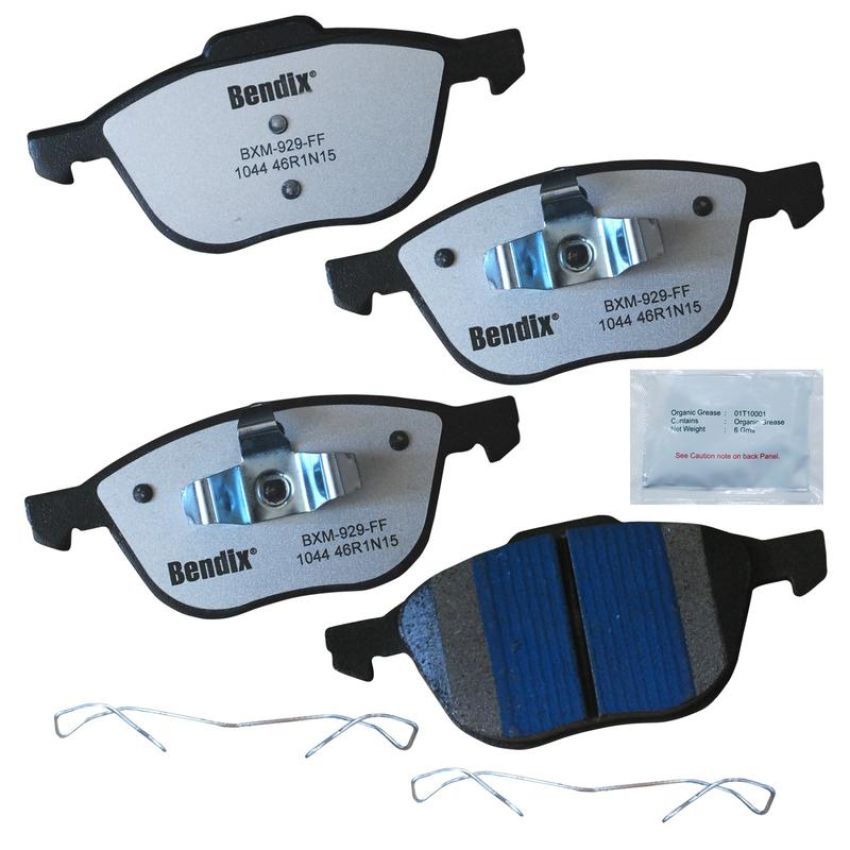 Bendix Friction MKD1044FM BENDIX Fleet MetLok Brake Pad