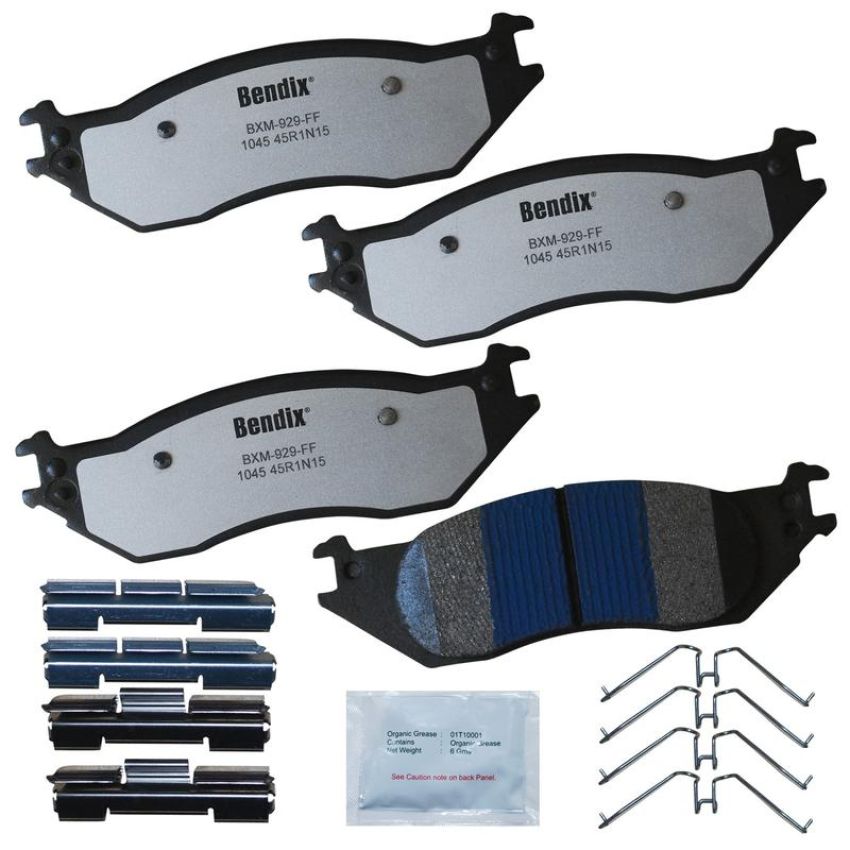 Bendix Friction MKD1045FM BENDIX Fleet MetLok Brake Pad