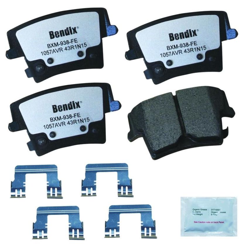 Bendix Friction MKD1057AVRFM BENDIX Fleet MetLok Brake Pad