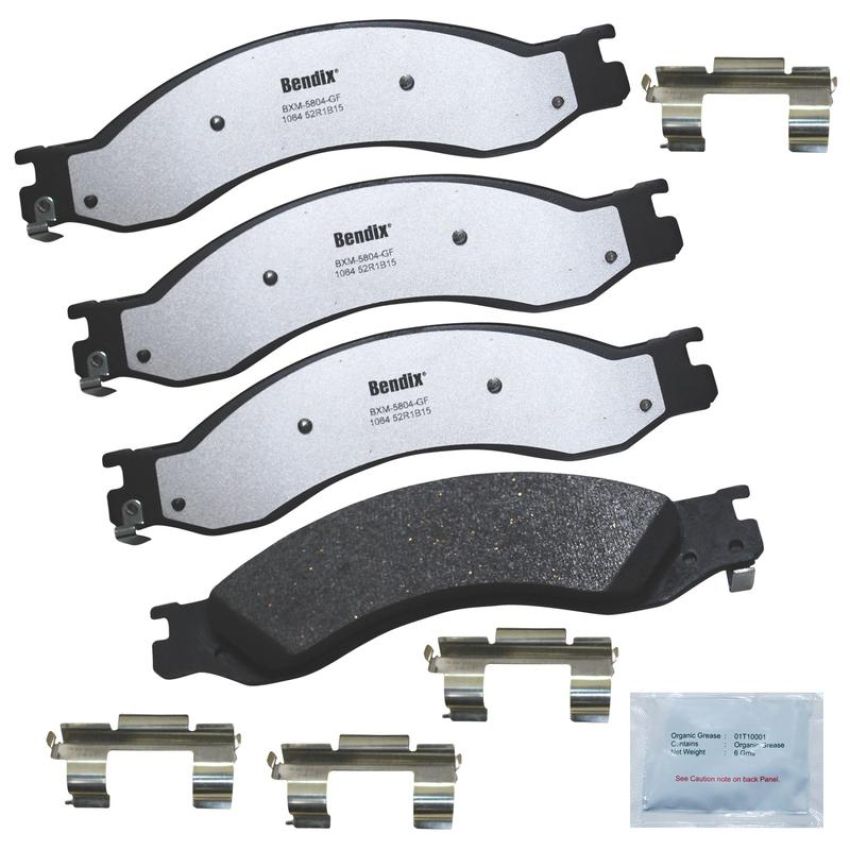 Bendix Friction MKD1064FM BENDIX Fleet MetLok Brake Pad
