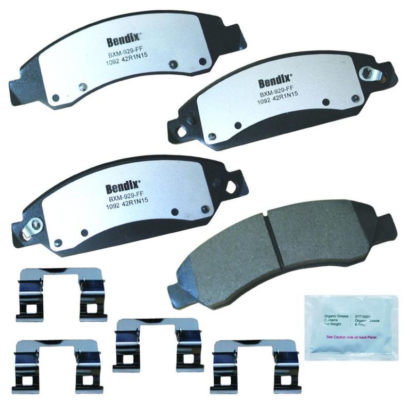 Bendix Friction MKD1092FM BENDIX Fleet MetLok Brake Pad