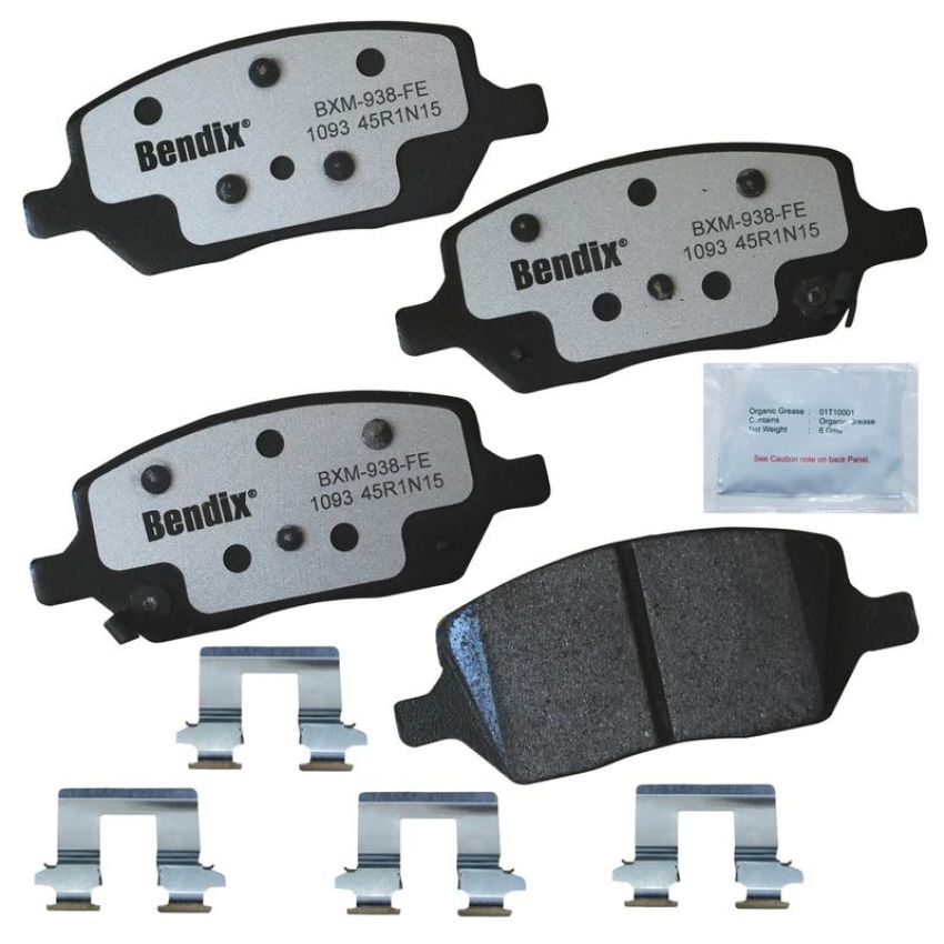 Bendix Friction MKD1093FM BENDIX Fleet MetLok Brake Pad
