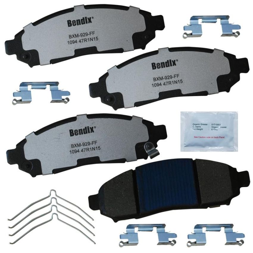 Bendix Friction MKD1094FM BENDIX Fleet MetLok Brake Pad