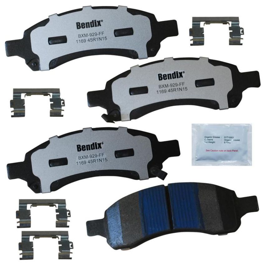 Bendix Friction MKD1169FM BENDIX Fleet MetLok Brake Pad