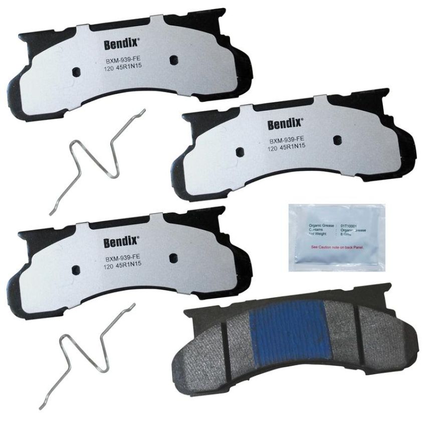 Bendix Friction MKD120FM BENDIX Fleet MetLok Brake Pad