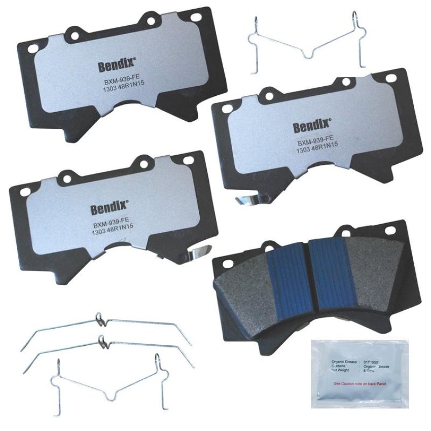 Bendix Friction MKD1303FM BENDIX Fleet MetLok Brake Pad