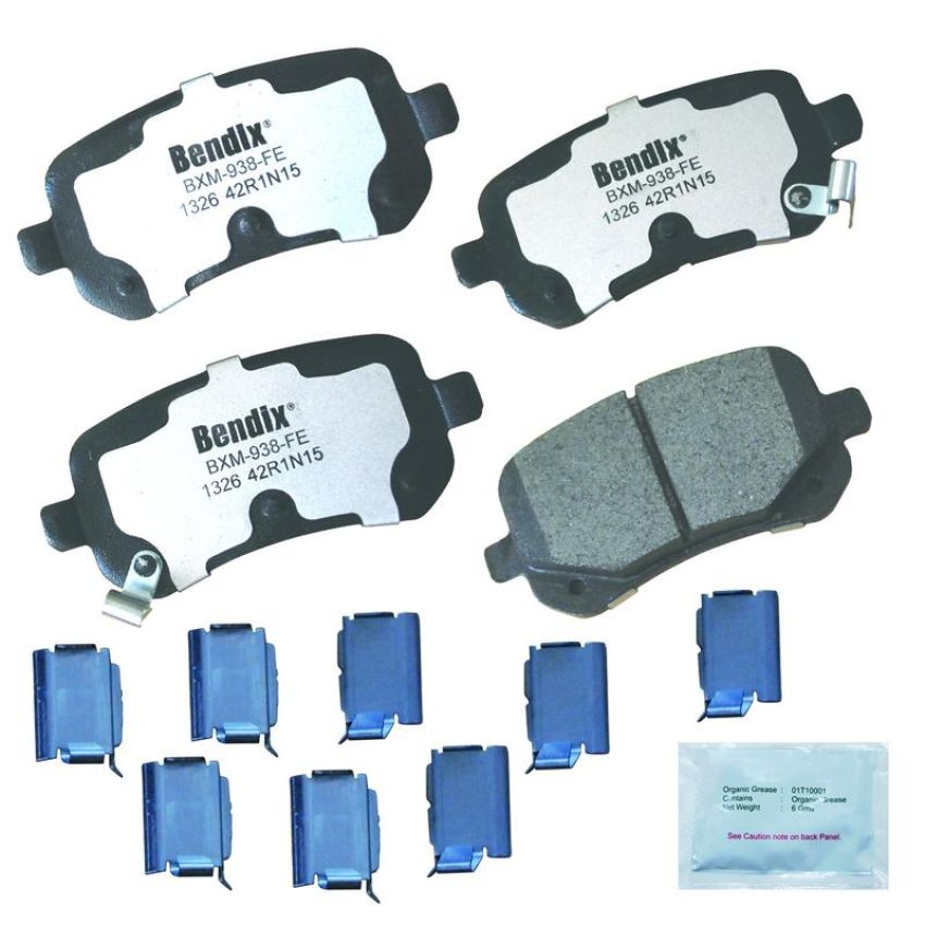 Bendix Friction MKD1326FM BENDIX Fleet MetLok Brake Pad