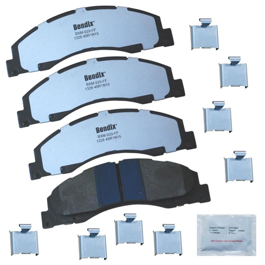 Bendix Friction MKD1328FM BENDIX Fleet MetLok Brake Pad