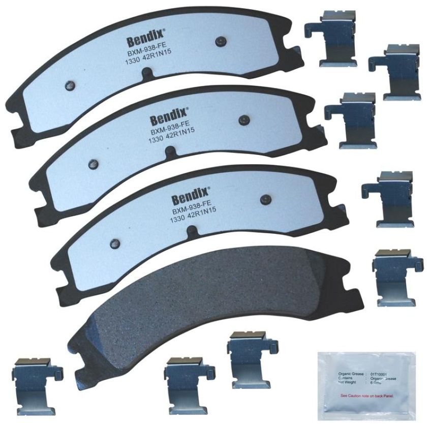 Bendix Friction MKD1330FM BENDIX Fleet MetLok Brake Pad